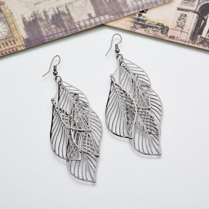 Lux Leaf Earrings