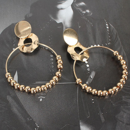 Lux Gold Hoop Earrings