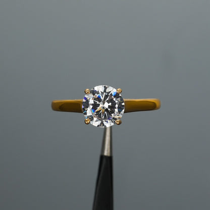 Lux White Diamond Ring