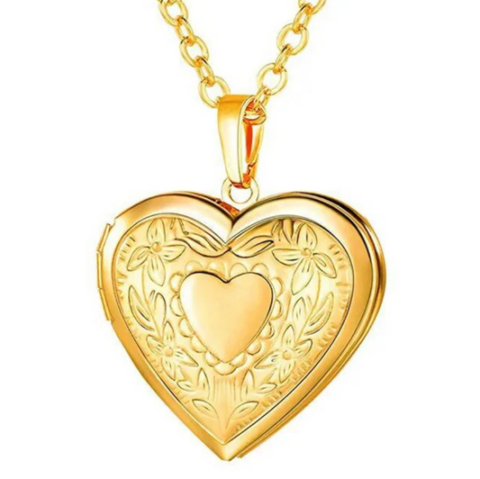 FREE PROMO - Luxury Heart Locket Necklace